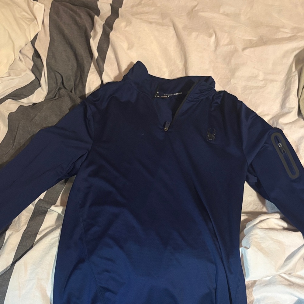 Spyder Navy Long-Sleeve Top